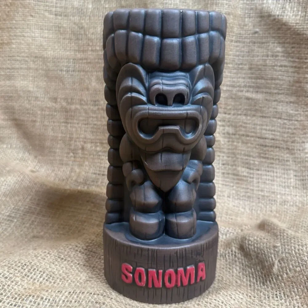 Kapu Ku Tiki Mug Squid Tiki Farm Sonoma California